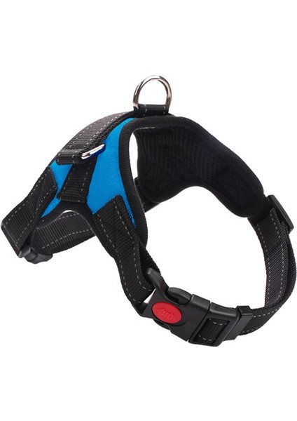 Küçük Orta Büyük Köpekler Için Pet Yürüyen Göğüs Kayışı, Boyut: Xl (Mavi) (Yurt Dışından)