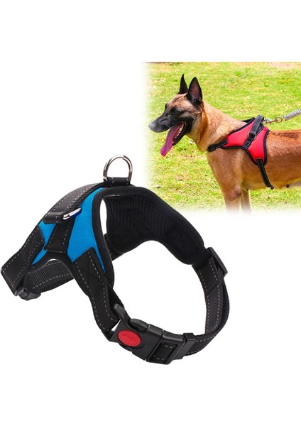 Küçük Orta Büyük Köpekler Için Pet Yürüyen Göğüs Kayışı, Boyut: Xl (Mavi) (Yurt Dışından) modelleri