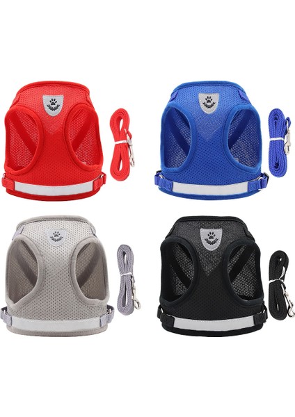 BL-844 Pet Göğüs Kayışları Yansıtıcı Nefes Alabilen Köpek Ipi, Boyut: L (Kırmızı) (Yurt Dışından) fiyatları