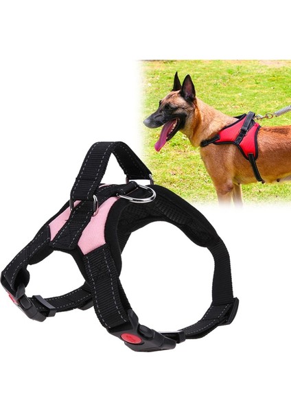 Küçük Orta Büyük Köpekler Için Pet Yürüyen Göğüs Kayışı, Boyut: S (Pembe) (Yurt Dışından) modelleri