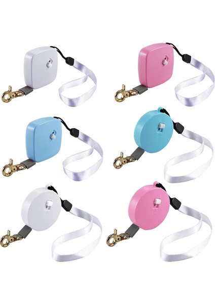Otomatik Teleskopik Köpek Çekiş Halat Küçük Pet Retractor (Yuvarlak Mavi) (Yurt Dışından)