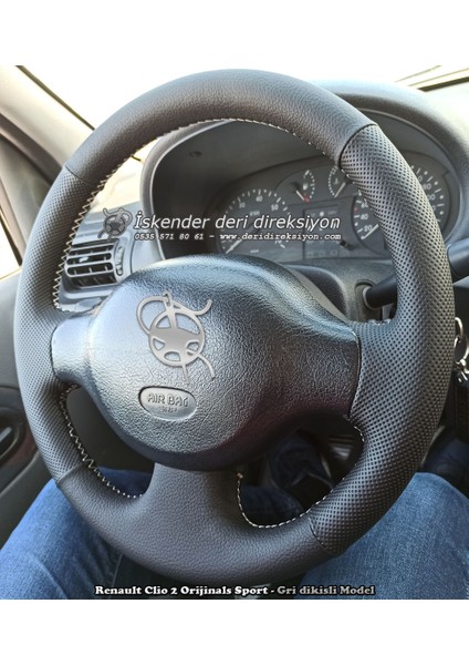 Dacia Logan 2003-2009 Tam Uyumlu Deri Direksiyon Kılıfı fiyatları