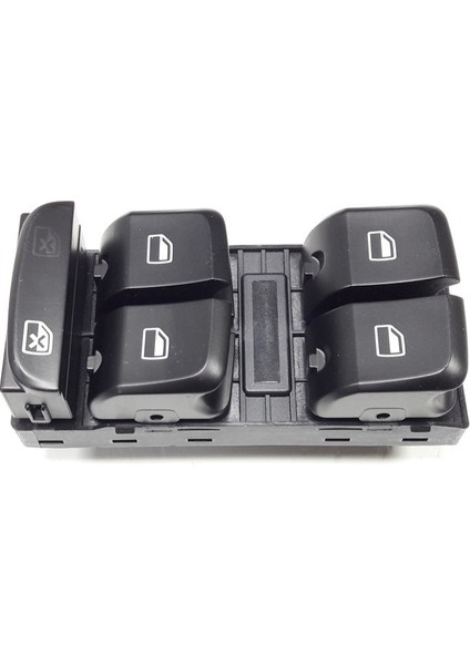 Audi Q5 2009-2017 Sol Ön Kapı Dörtlü Cam Açma Düğmesi Tuşları Takımı 8K0959851D