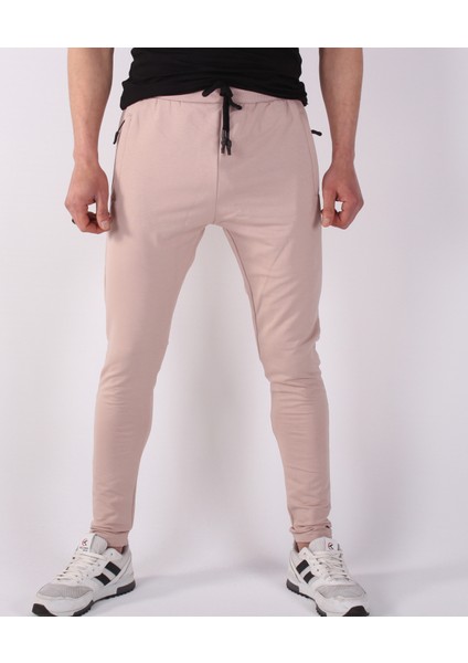 2 Iplik Paça Reşme Düz Erkek Eşofman ALTI-2215