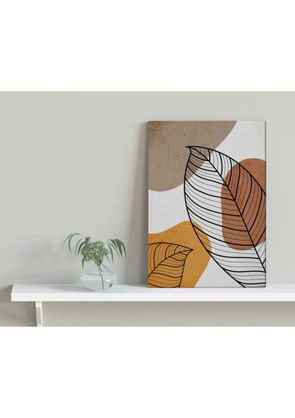 Home Leafs Tasarımlı Kanvas Tablo 30 x 50 cm - 3