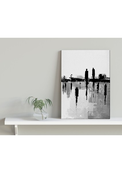 Home Gray Morning Tasarımlı Kanvas Tablo 30 x 50 cm - 1