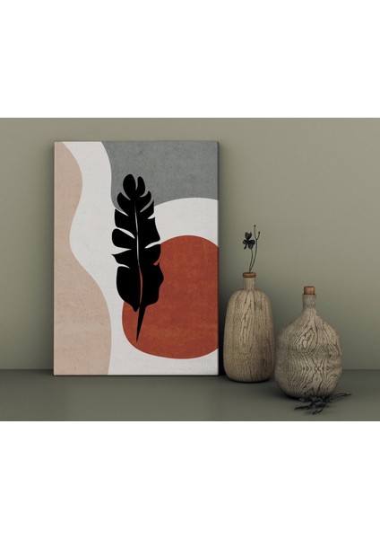 Home Minimalist Style Plant Tasarımlı Kanvas Tablo 30 x 50 cm - 3