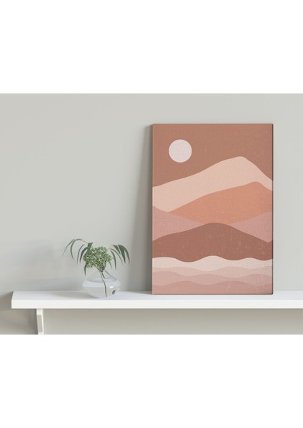 Home Sun Rise Tasarımlı Kanvas Tablo 30 x 50 cm - 1