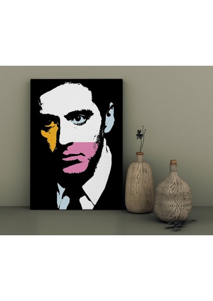 Home Al Pacino Pop Art Tasarımlı Kanvas Tablo 30 x 50 cm - 1