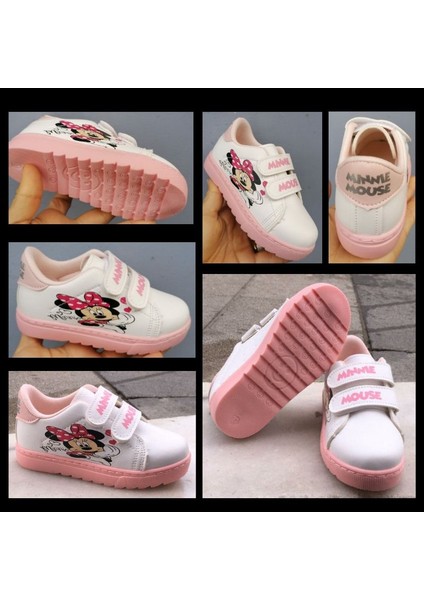Çizgi Film Karakterli Mınnıe Kız Çocuk Spor Ayakkabı