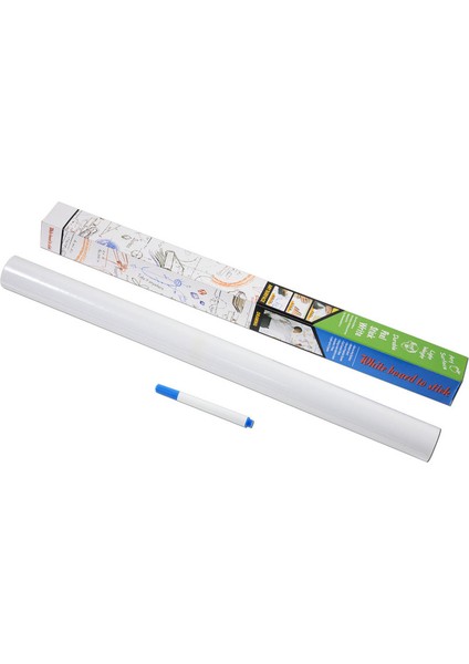 Yapışkanlı Beyaz Yazı Tahtası Plan Proje Iş Ofis Ev Uyumlu Esnek Kara Tahta Duvar Cam Sticker Board