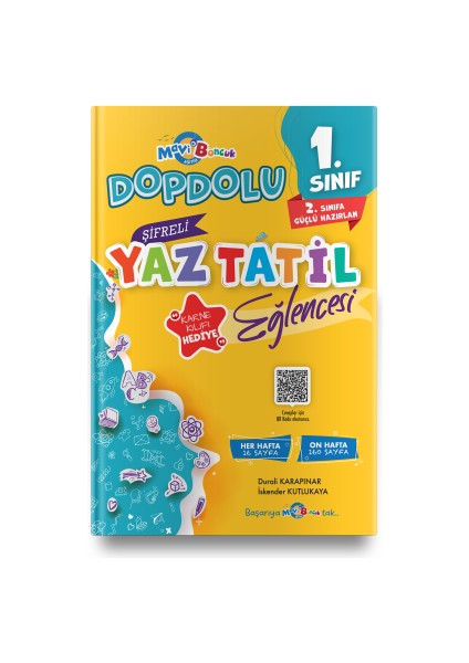 1. Sınıf Şifreli Yaz Tatil Kitabı