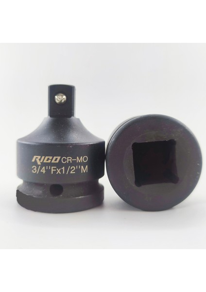 022-RC4095 Havalı Düşürücü Lokma Dönüştürücü 3/4"f X1/2"m Profesyonel Güçlendirilmiş Çelik