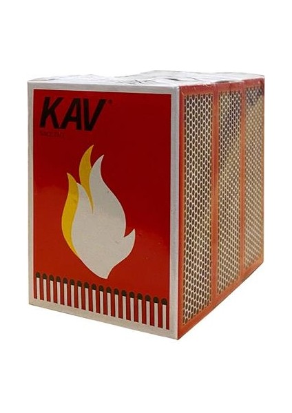 Kav 3 Paket Kutu Kibrit
