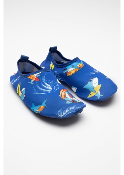 Çok Renkli Boys Surf Shark Sea Shoes