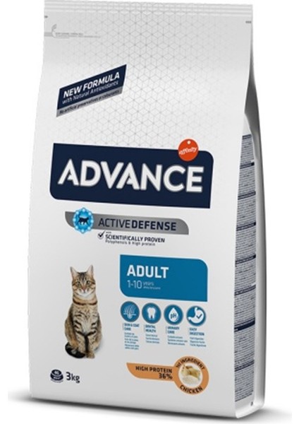 Advance Tavuklu Yetişkin Kedi Maması 3kg