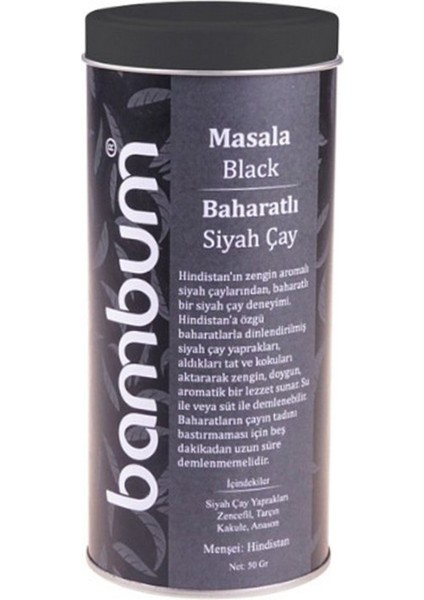 Masala - Baharatlı Siyah Çay