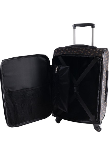 Cantaş Cs Baskılı 4 Tekerlekli Kabin Valizi 555012 fırsatları