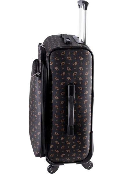 Cantaş Cs Baskılı 4 Tekerlekli Kabin Valizi 555012