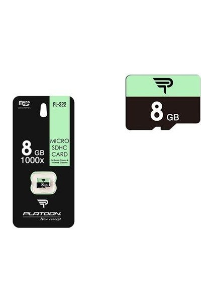 8 GB Micro Sd Hafıza Kartı 8 GB Hafıza Kartı