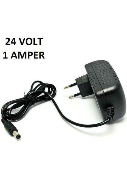 24 Volt 1 Amper Adaptör