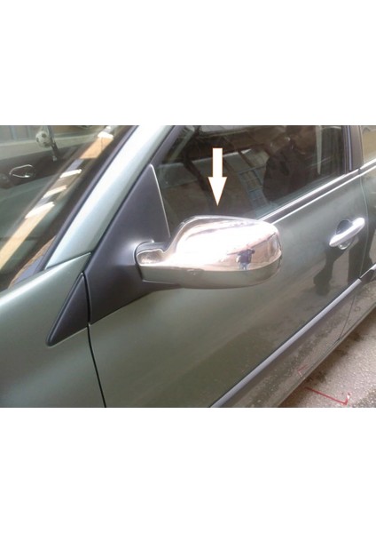 Renault Scenic 2 Krom Ayna Kapağı 2 Parça 2003-2009 Paslanmaz Çelik fiyatları