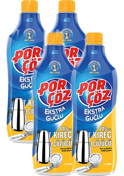Por Çöz 1 lt 4 Adet