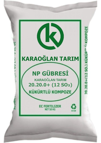 20.20.0 Np Taban Süper Kompoze Kükürtlü Taban Gübresi Kg Miktar Seçiniz