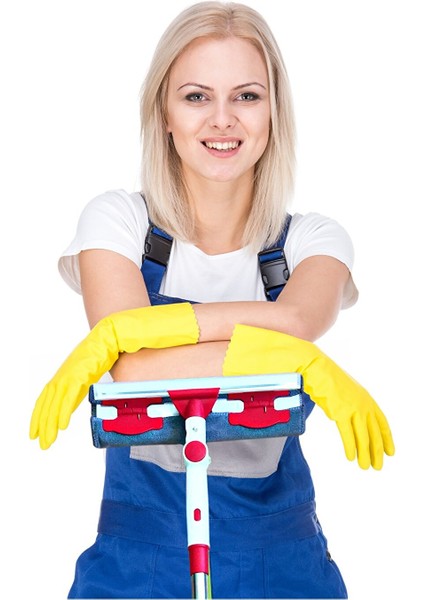 Çift Taraflı Mikrofiber Bezli Oynar Başlıklı Çek Çekli Teleskopik Sapcam Silme Aparatı + Yedek Bez