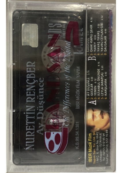 Nurettin Rençber - Ay Düşünce ( Kaset )