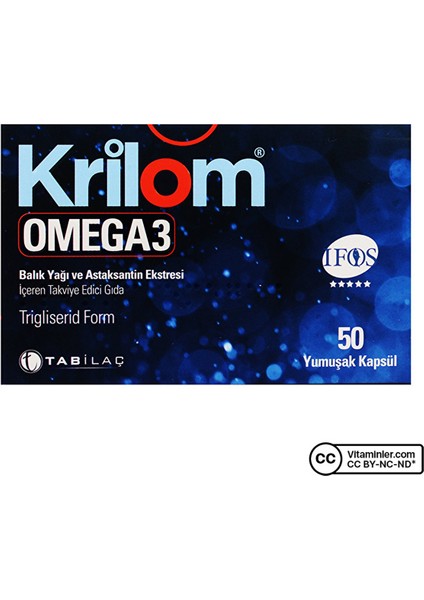 Krilom Omega 3 Astaksantin 50 Kapsül