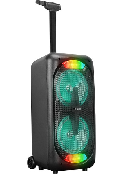 Özka Gsm Mikado MD-801KP 3.7V2400MAH 30W Bluetooth/usb/tf/fm/led Işıklı Kablolusuz Mikrofonlu Toplantı Anfis