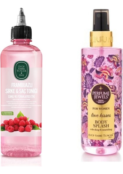 Frambuazlı Sirke & Saç Toniği 500 ml ve Vücut Spreyi