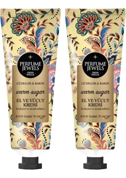 Pj El ve Vücut Kremi Warm Sugar 50 ml Tüp x 2