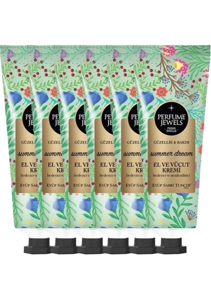 Perfume Jewels Summer Dream El Kremi 50ML x 6