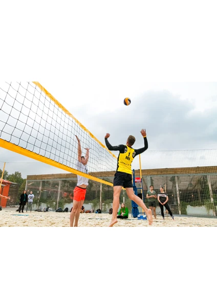 Voleybol Filesi ve Voleybol Topu Beraber/ 1 Adet Standart Ölçü Naylon Voleybol Filesi ve 1 Adet Top