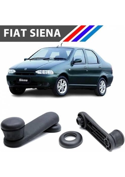 Fiat Siena Cam Açma Kolu Siyah Adet 719577614