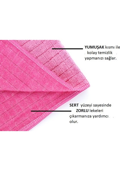 V-Pro Mikrofiber Leke Çıkarıcı Bez 2'li Paket