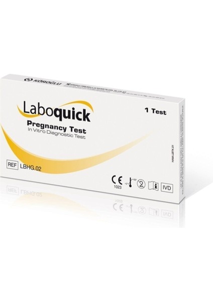 Laboquıck 1 Adet Gebe-Lik Testi(Kaset Test)