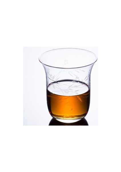 Çok Amaçlı 330 ml Antik Stil Klasik Viski Cam Kupası Çiçek Çim Desen Şarap Severler Kokteyl El Yapımı Votka Tumbler Bar | Gravür (Yurt Dışından)