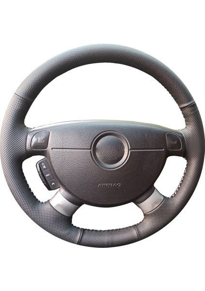 Chevrolet Aveo 2009-2011 Tam Uyumlu Spor Deri Direksiyon Kılıfı