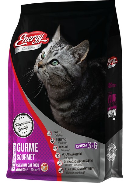 Cat Food Energy Gurme Yetişkin Kedi Maması gr