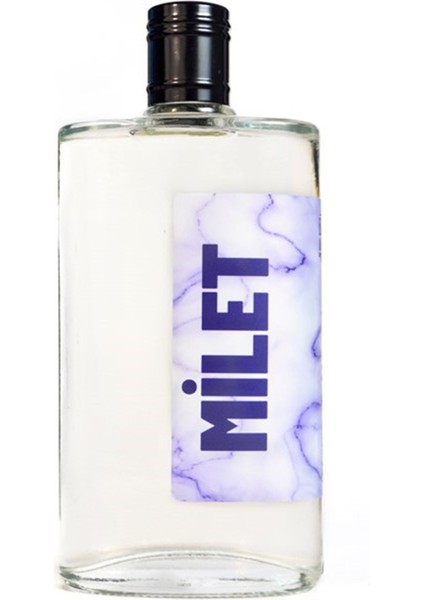 Milet Kolonyası Ege Serisi Cam Şişe 200 ml (80 Derece) - (Parfümlü)