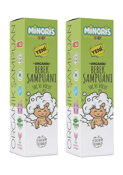 Baby Saç ve Vücut Şampuanı 400 ml - 2'li Set