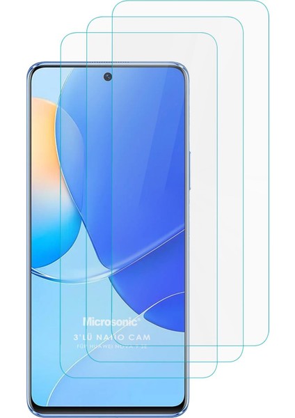 Huawei Nova 9 Se Screen Protector Nano Glass Cam Ekran Koruyucu (3`lü Paket)