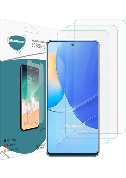Huawei Nova 9 Se Screen Protector Nano Glass Cam Ekran Koruyucu (3`lü Paket) fiyatları