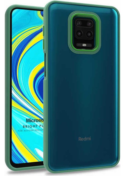 Xiaomi Redmi Note 9 Pro Max Kılıf Bright Planet Yeşil