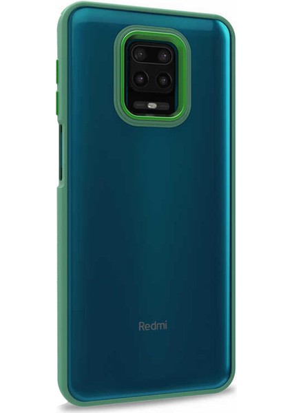 Xiaomi Redmi Note 9 Pro Max Kılıf Bright Planet Yeşil