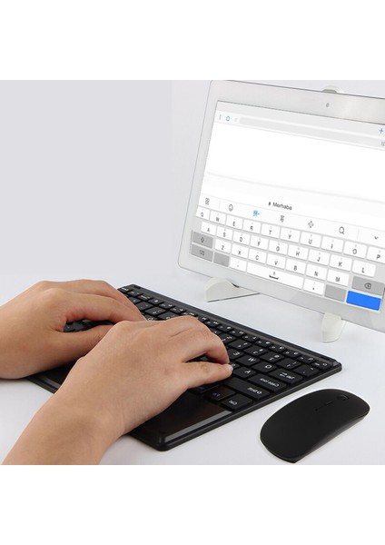 Xiaomi Pad 5 11 Inch Touchpad Bluetooth Klavye 25 cm + Bluetooth Mouse + Stand - AL2759