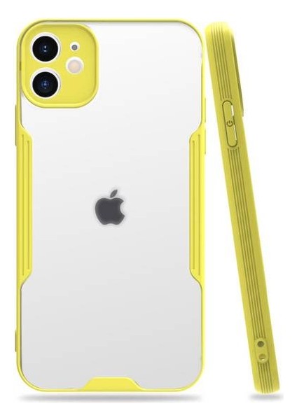 Apple iPhone 11 Tam Korumalı Renkli Kenarlı Parfe Kılıf